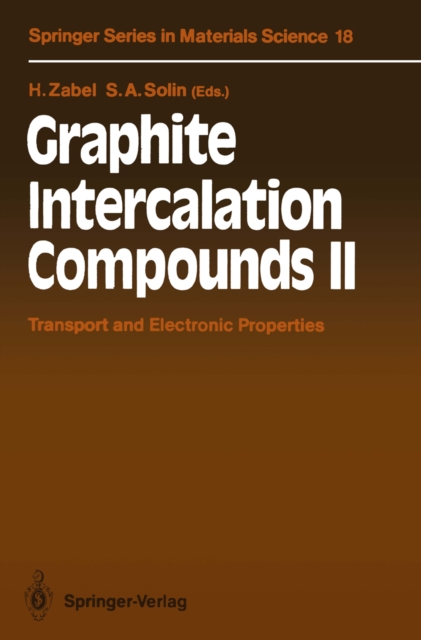 Graphite Intercalation Compounds II : Transport and Electronic Properties, PDF eBook
