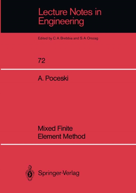 Mixed Finite Element Method, PDF eBook