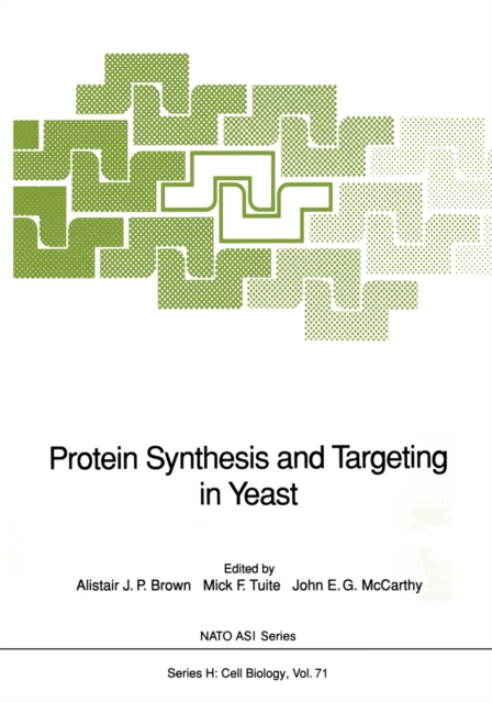 Protein Synthesis and Targeting in Yeast, PDF eBook