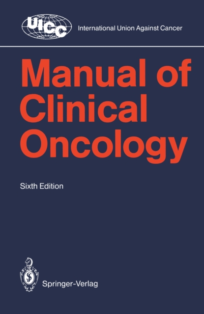 Manual of Clinical Oncology, PDF eBook