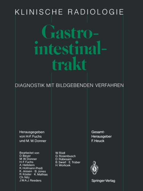 Gastrointestinaltrakt : Diagnostik mit bildgebenden Verfahren, PDF eBook
