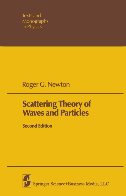 Scattering Theory of Waves and Particles, PDF eBook