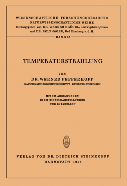 Temperaturstrahlung, PDF eBook