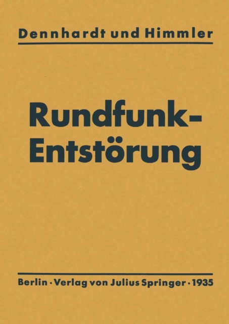 Leitfaden der Rundfunkentstorung, PDF eBook