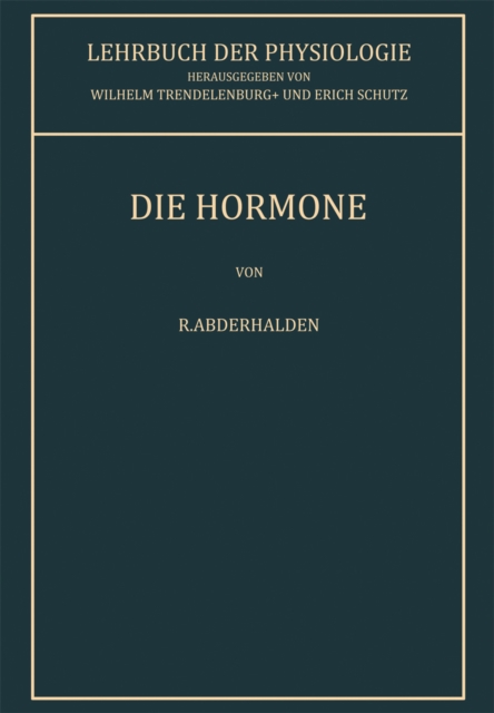 Die Hormone, PDF eBook