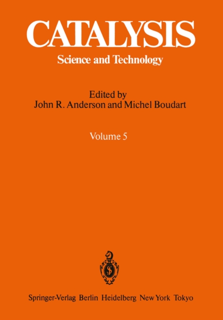 Catalysis : Science and Technology Volume 5, PDF eBook