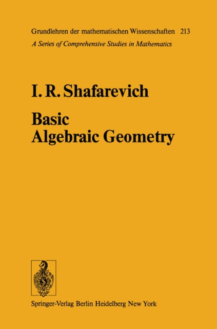 Basic Algebraic Geometry, PDF eBook