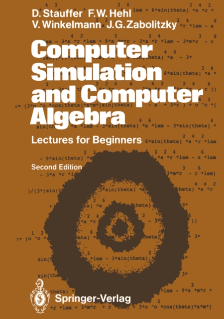 Computer Simulation and Computer Algebra : Lectures for Beginners, PDF eBook