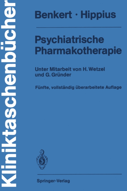 Psychiatrische Pharmakotherapie, PDF eBook