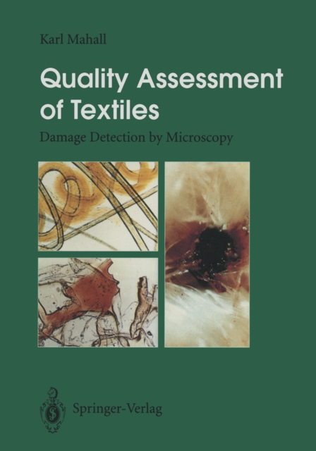 Quality Assessment of Textiles : Damage Detection by Microscopy, PDF eBook