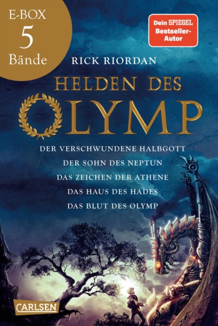 Helden des Olymp: Drachen, griechische Gotter und romische Mythen - Band 1-5 der Fantasy-Reihe in einer E-Box! : Fur alle Fans von Percy Jackson, EPUB eBook