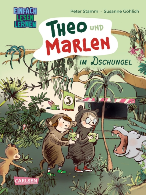 Theo und Marlen im Dschungel : Einfach Lesen Lernen | Witziges Kinderbuch fur Leseanfanger*innen ab 6 uber die Macht der Fantasie, EPUB eBook
