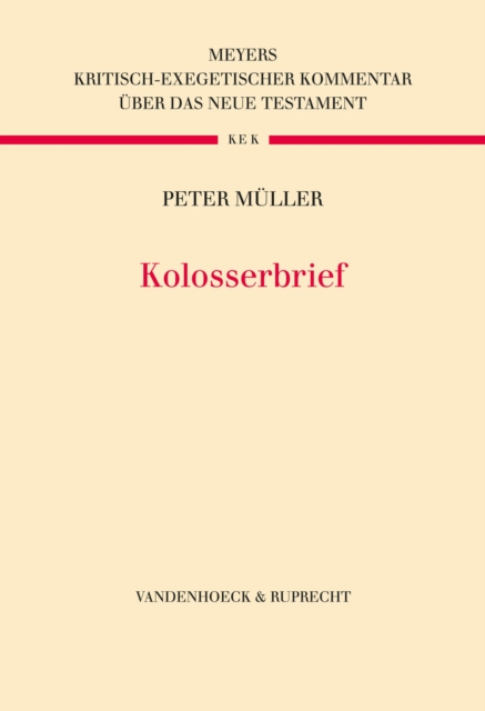 Kolosserbrief, PDF eBook