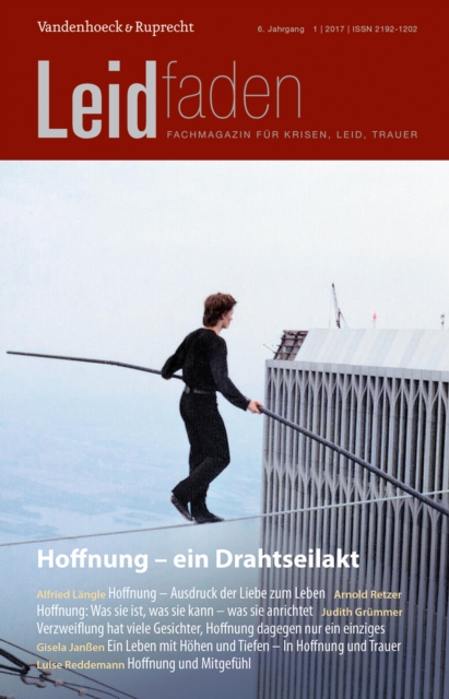 Hoffnung - ein Drahtseilakt : Leidfaden 2017 Heft 01, PDF eBook