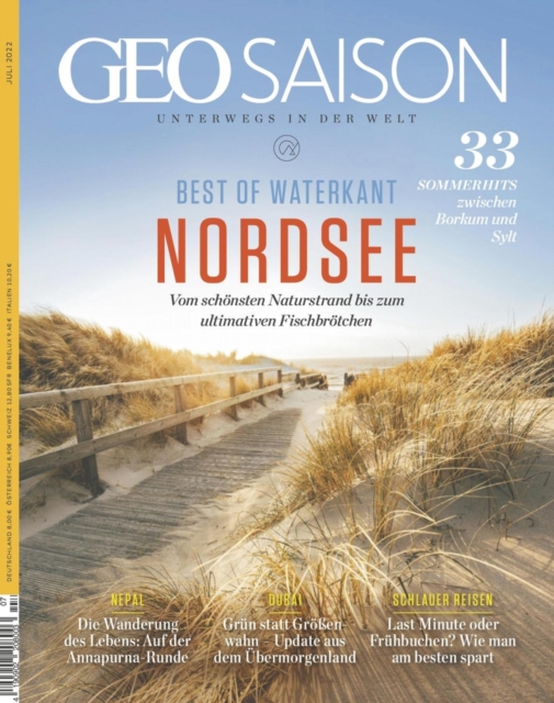 GEO SAISON 07/2022 - Nordsee : Vom schonste Naturstrand bis zum ultimativen Fischbrotchen, PDF eBook