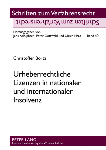 Urheberrechtliche Lizenzen in nationaler und internationaler Insolvenz, PDF eBook