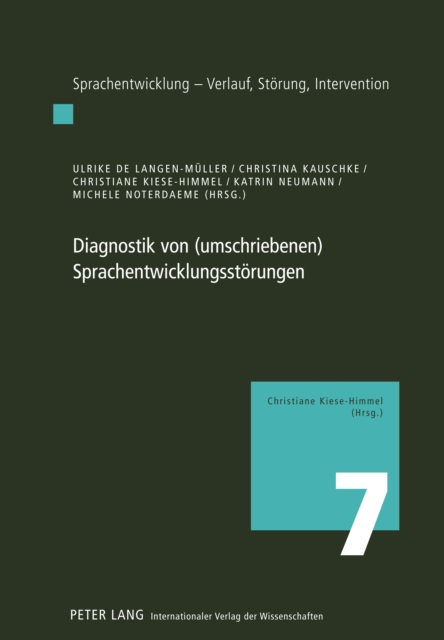 Diagnostik von (umschriebenen) Sprachentwicklungsstoerungen : Eine interdisziplinaere Leitlinie, PDF eBook