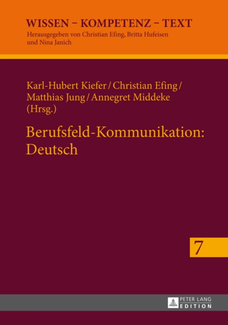 Berufsfeld-Kommunikation: Deutsch, PDF eBook