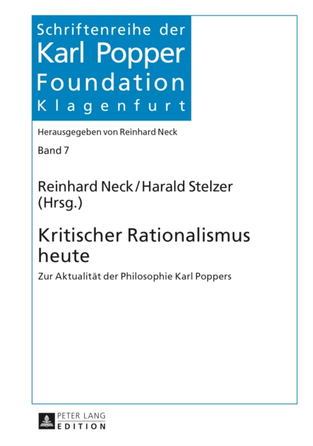 Kritischer Rationalismus heute : Zur Aktualitaet der Philosophie Karl Poppers, PDF eBook