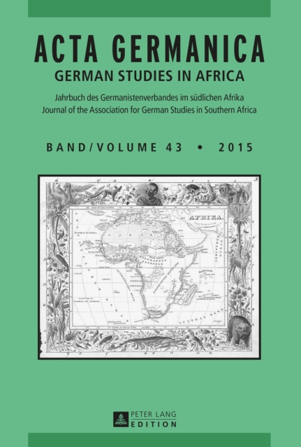 Acta Germanica : German Studies in Africa, PDF eBook
