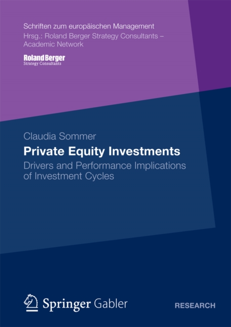Private Equity Investments : Drivers and Performance Implications of Investment Cycles, PDF eBook