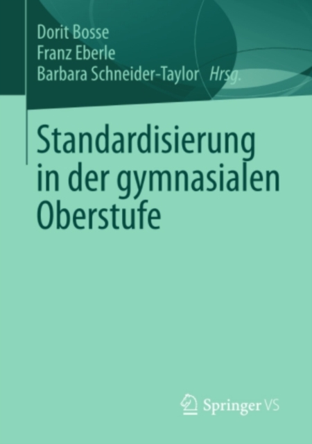 Standardisierung in der gymnasialen Oberstufe, PDF eBook