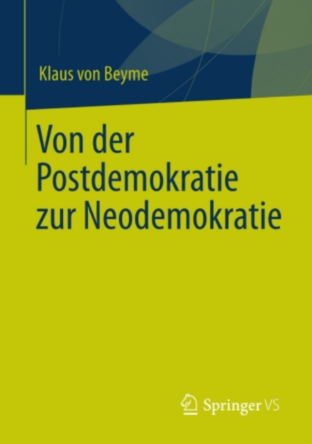 Von der Postdemokratie zur Neodemokratie, PDF eBook