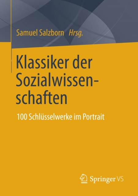 Klassiker der Sozialwissenschaften : 100 Schlusselwerke im Portrait, PDF eBook