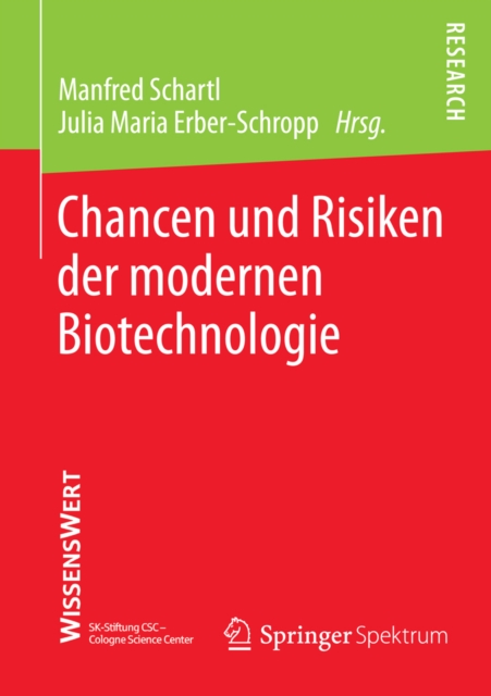 Chancen und Risiken der modernen Biotechnologie, PDF eBook