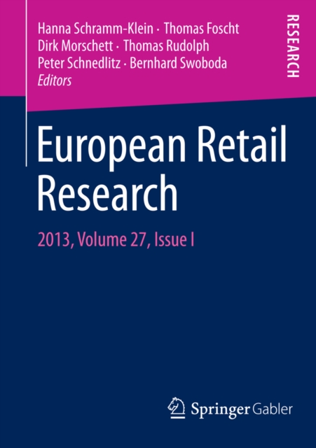 European Retail Research : 2013, Volume 27, Issue I, PDF eBook
