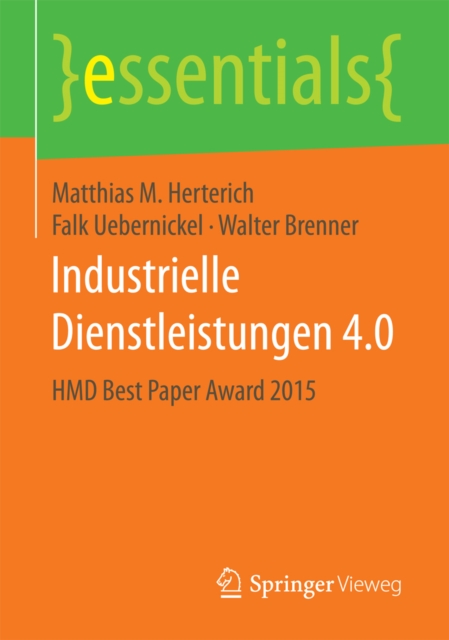 Industrielle Dienstleistungen 4.0 : HMD Best Paper Award 2015, EPUB eBook