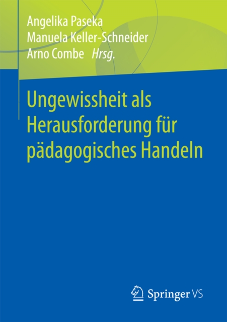 Ungewissheit als Herausforderung fur padagogisches Handeln, PDF eBook
