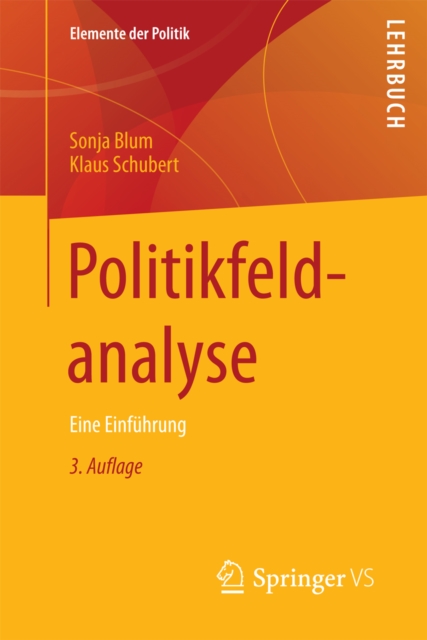Politikfeldanalyse : Eine Einfuhrung, PDF eBook