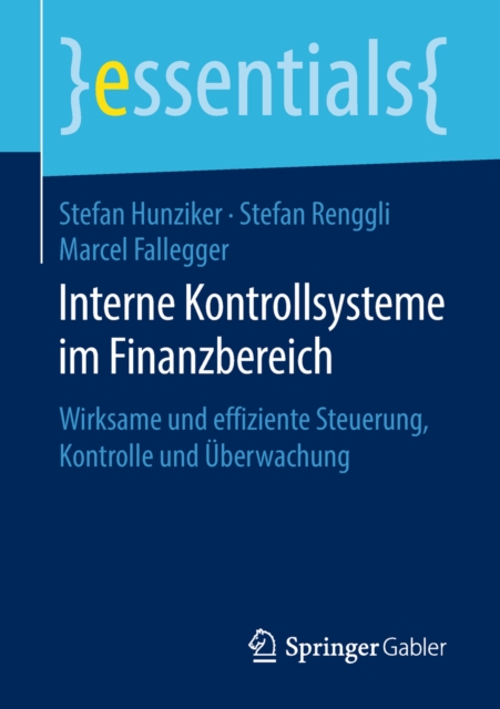Interne Kontrollsysteme im Finanzbereich : Wirksame und effiziente Steuerung, Kontrolle und Uberwachung, EPUB eBook