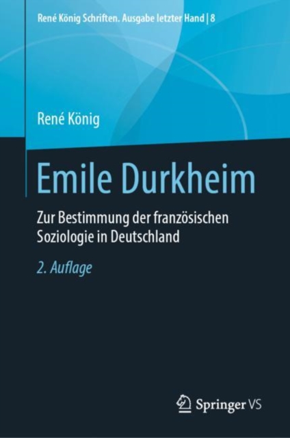 Emile Durkheim : Zur Bestimmung der franzosischen Soziologie in Deutschland, EPUB eBook