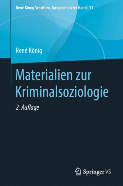 Materialien zur Kriminalsoziologie, EPUB eBook