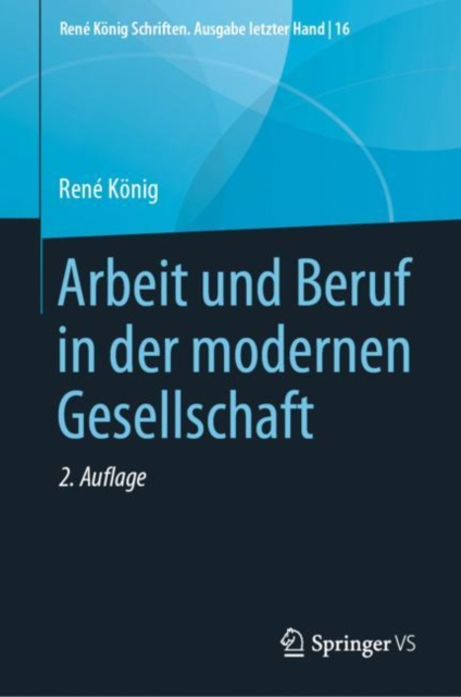 Arbeit und Beruf in der modernen Gesellschaft, EPUB eBook