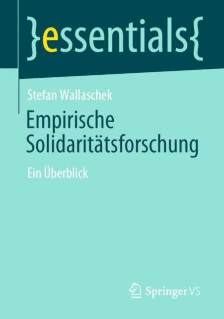 Empirische Solidaritatsforschung : Ein Uberblick, EPUB eBook