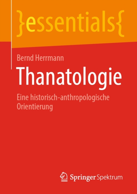 Thanatologie : Eine historisch-anthropologische Orientierung, EPUB eBook