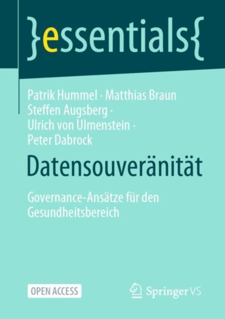 Datensouveranitat : Governance-Ansatze fur den Gesundheitsbereich, EPUB eBook