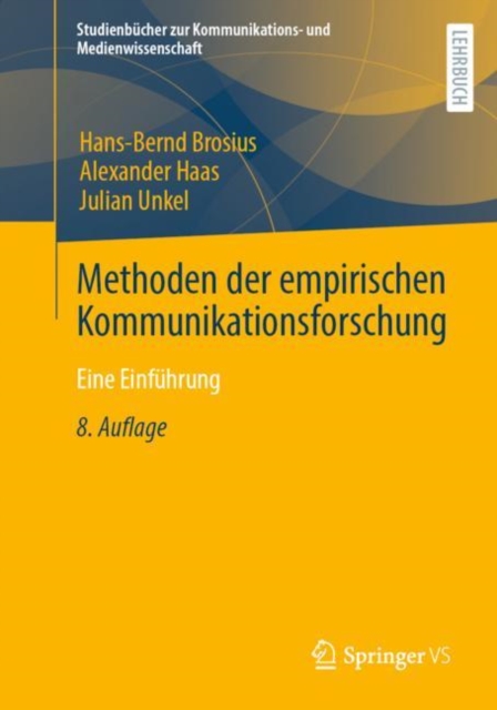 Methoden der empirischen Kommunikationsforschung : Eine Einfuhrung, EPUB eBook