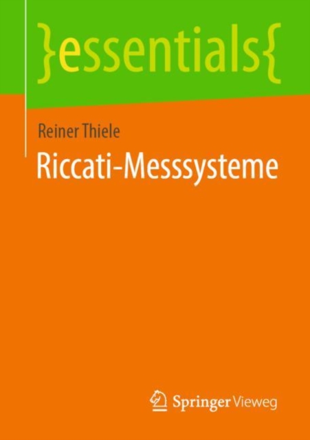 Riccati-Messsysteme, EPUB eBook