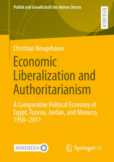 Economic Liberalization and Authoritarianism : A Comparative Political Economy of Egypt, Tunisia, Jordan, and Morocco, 1950-2011, EPUB eBook