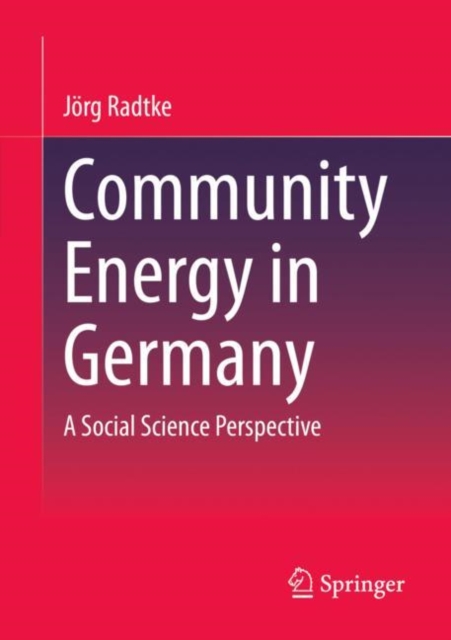 Community Energy in Germany : A Social Science Perspective, EPUB eBook