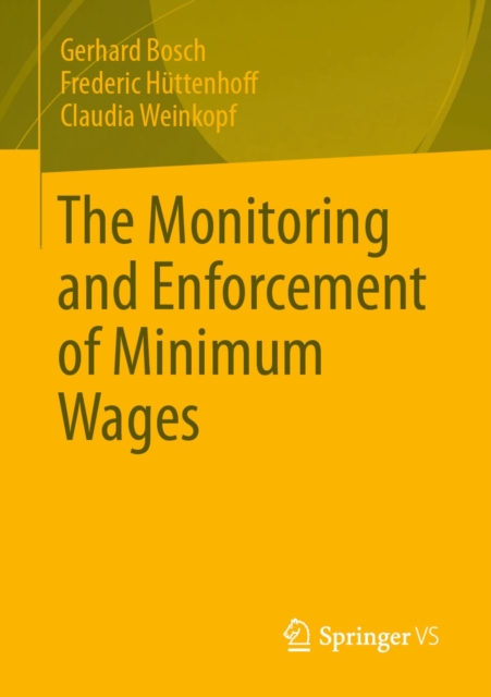 The Monitoring and Enforcement of Minimum Wages, EPUB eBook
