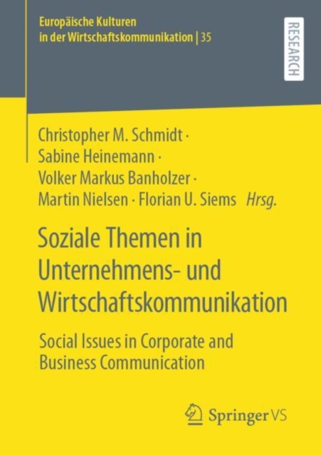Soziale Themen in Unternehmens- und Wirtschaftskommunikation : Social Issues in Corporate and Business Communication, EPUB eBook