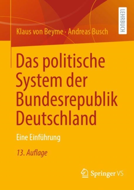 Das politische System der Bundesrepublik Deutschland : Eine Einfuhrung, EPUB eBook