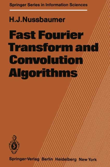 Fast Fourier Transform and Convolution Algorithms, PDF eBook
