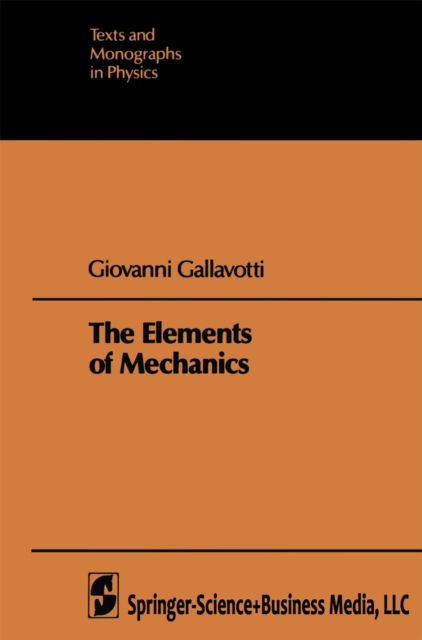The Elements of Mechanics, PDF eBook