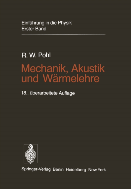 Mechanik, Akustik und Warmelehre, PDF eBook